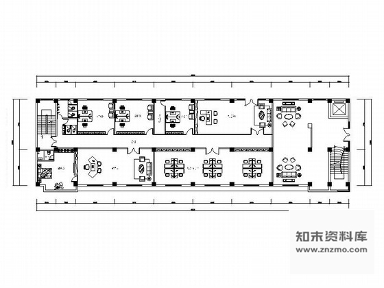 施工图浙江瑞安某鞋业有限公司室内设计装修图含效果