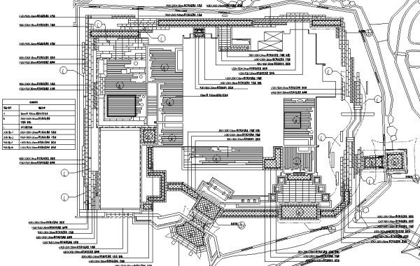 [安徽]高档住宅别墅私家庭院景观设计施工图