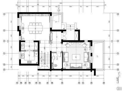 [上海]-昆山国润F型别墅住宅施工图+效果图