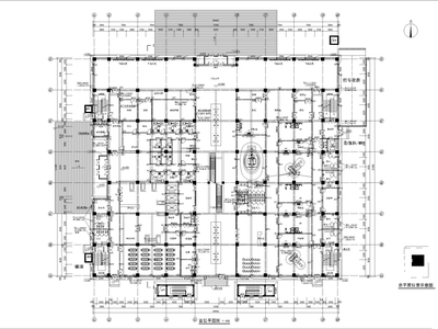 宣化中医院门诊楼建筑施工图