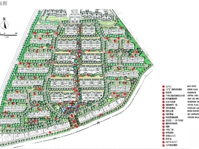 [江苏]淮安复合式自然生态居住区景观方案