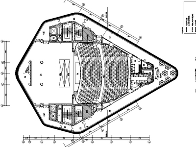 现代风格音乐厅空间设计施工图（附效果图）