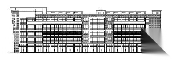 江苏五层综合楼建筑施工图