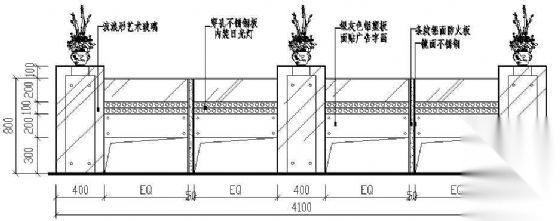 服务台立面图5