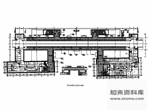 施工图北京地铁站公共区域装修工程CAD施工图含效果图