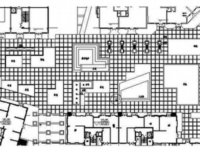 [北京]某居住区C1C2景观走廊景观施工图