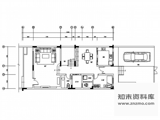 施工图江苏现代风情三层别墅室内装修施工图含电气图