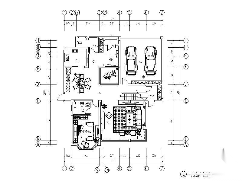 [中式]某景园二层别墅施工图（含实景)