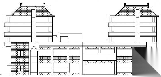 某五层商住楼建筑图