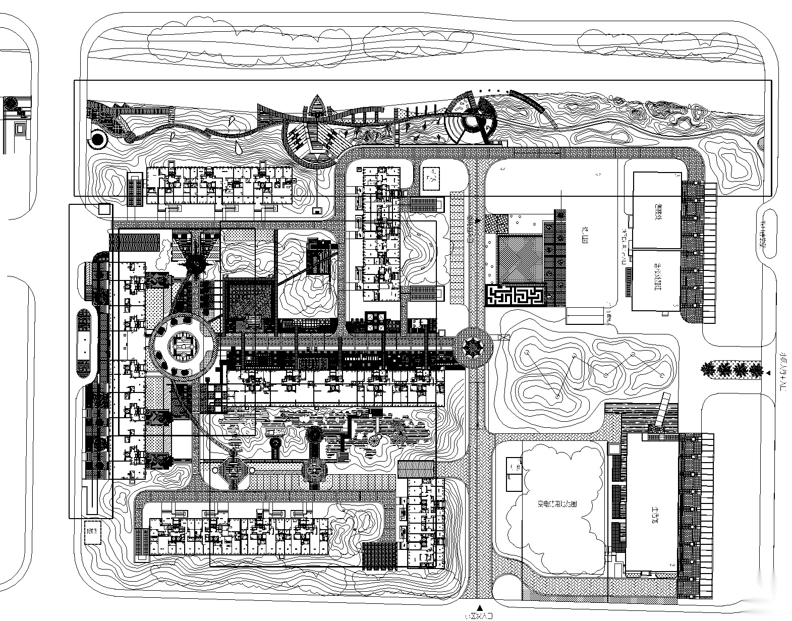 [江苏]南京朗诗国际商业街区全套景观设计CAD施工图