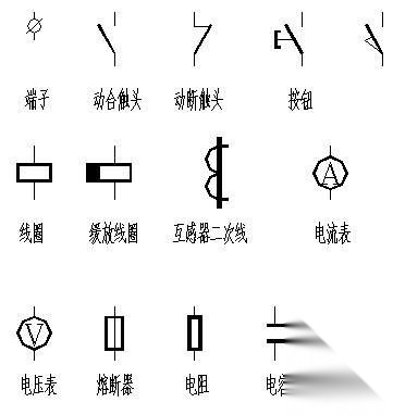 常用电气CAD标准图形