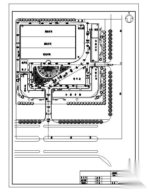 邯郸市某厂区给排水施工图 市政给排水