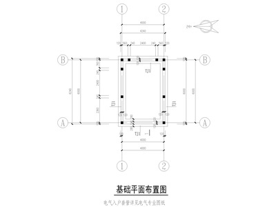 山东单层砖混结构地磅房全套施工图2017