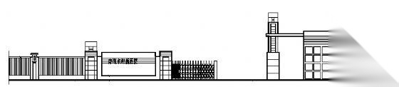 某医院传达室建筑方案图