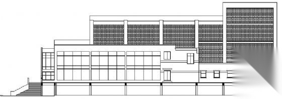 某市三层报告厅建筑设计方案