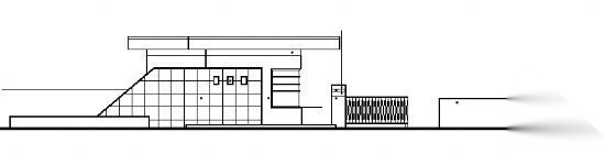 门卫ABC三个建筑施工图