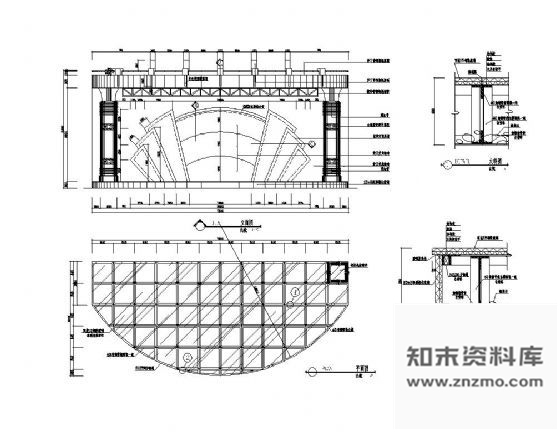 图块/节点华丽舞台装修详图