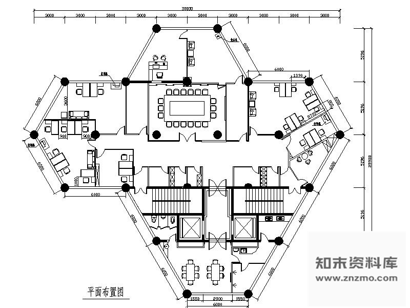 施工图上海工商局检查支队室内装修竣工图