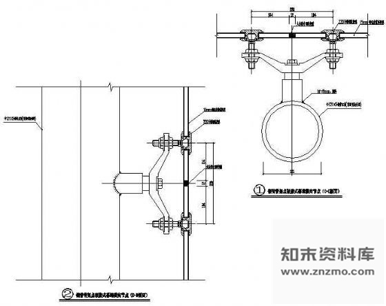 图块/节点玻璃幕墙节点1 节点