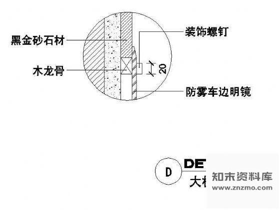 小镜面节点