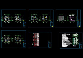 农居房电气CAD图纸