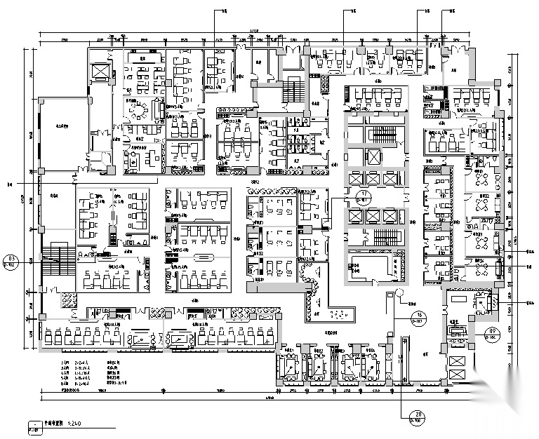 [新疆]中式休闲风足浴足疗沐足设计施工图（附效果图）