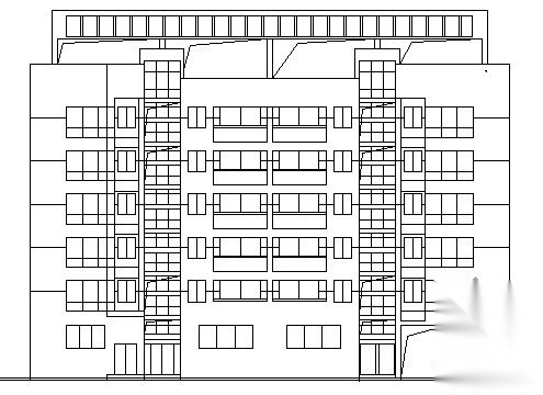 温州某六层安置房建筑施工图