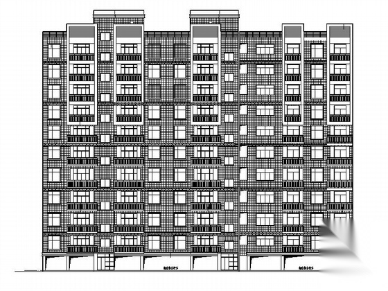 某十一层住宅建筑施工图