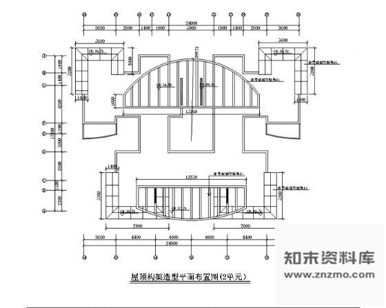 图块 节点某小区钢构架全套设计图纸 建筑通用节点