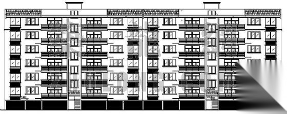 某多层住宅楼建筑施工图