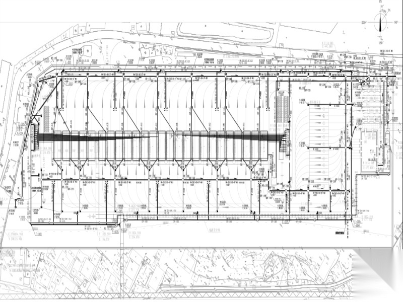 [福建]大型LNG站线车站工程给排水管道消防系统设计图... 建筑给排水