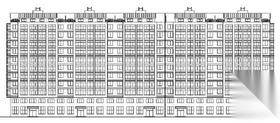 某十一层住宅楼建筑设计施工图