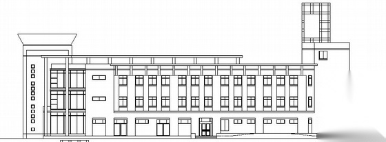 浦江镇120号配套商品房H地块公建综合商场建筑方案图