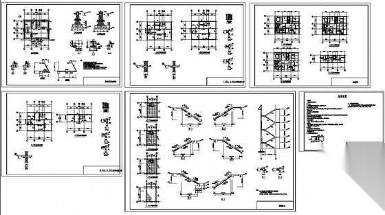 某农村砖混住宅结构图