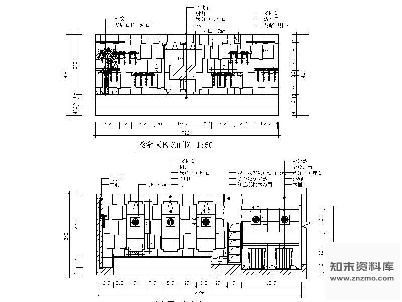 图块/节点桑拿立面图