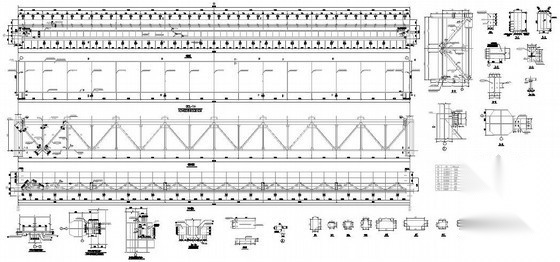 钢结构吊车梁构造详图 节点