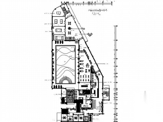 [福建]新古典主义水疗会所设计施工图（含效果）