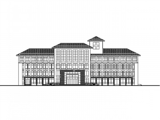 [福建]某医院九层综合楼建筑施工图