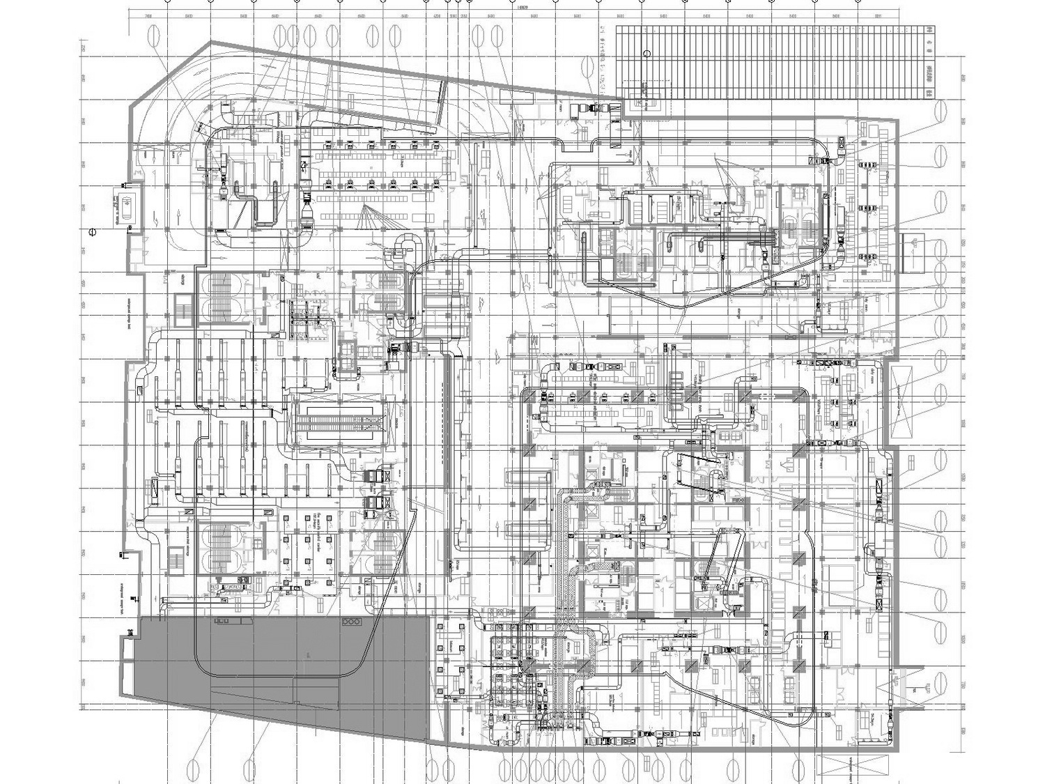 [河南]超高层知名地标商业综合体暖通空调全系统施工图... 建筑暖通