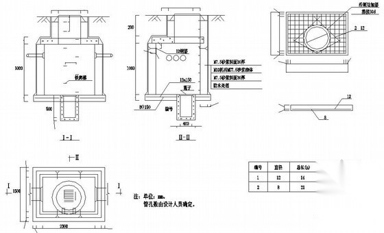 电缆井做法详图