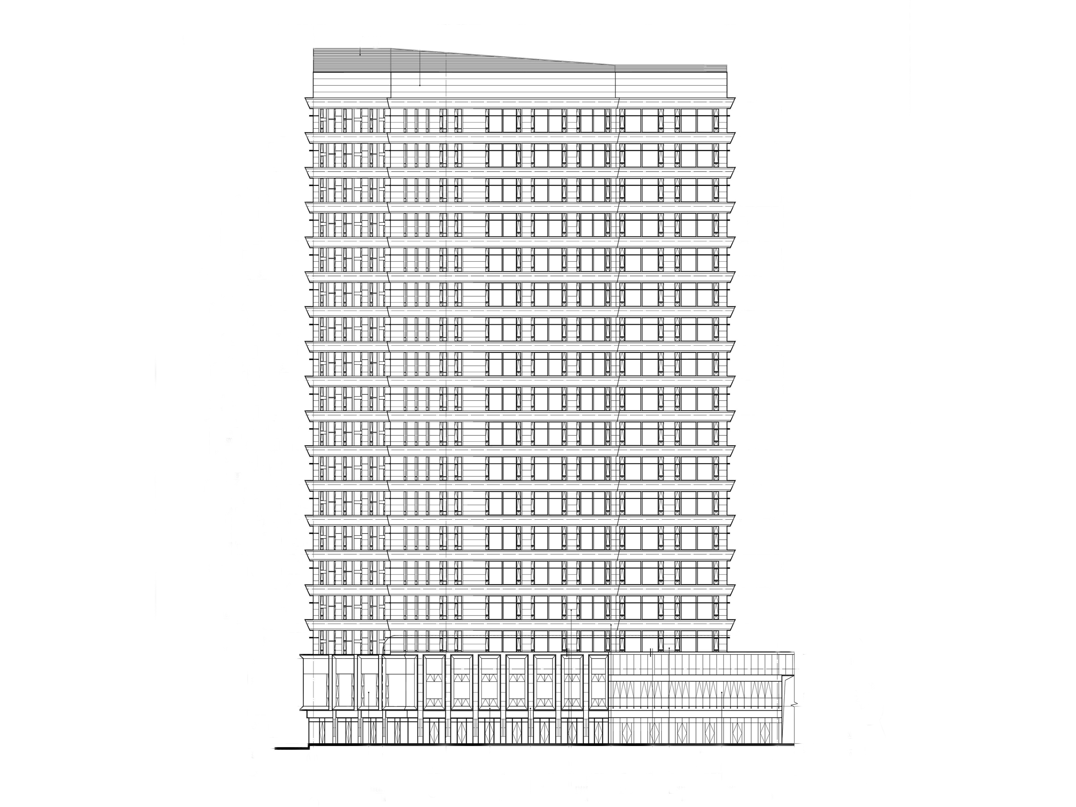 北京商务型公寓_商业建筑建筑施工图（PDF）