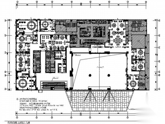 [河北]某五星级豪华酒店中餐厅区室内装修施工图（含效果...