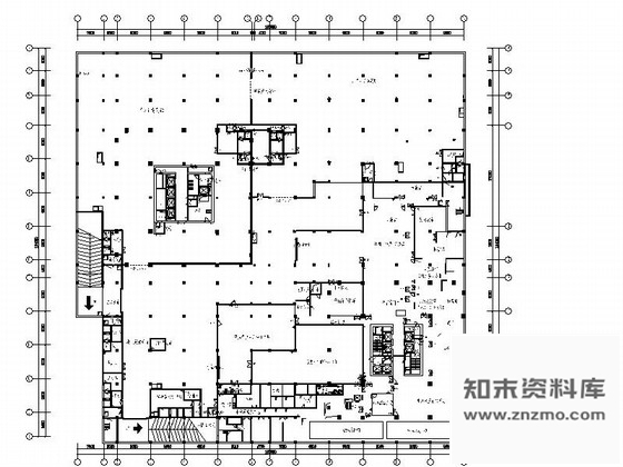 施工图江苏中日合资企业饭店卫生间室内装修施工图含效果