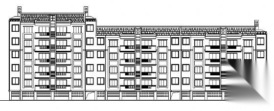 某五层住宅楼建筑施工图