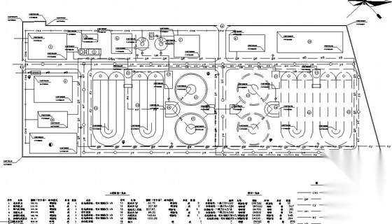 某城市污水处理厂全套设计图（带计算说明书）