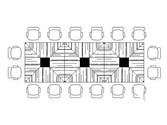 常用办公家具图块