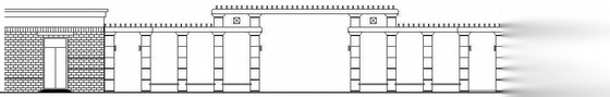 某广场游廊建筑扩初图