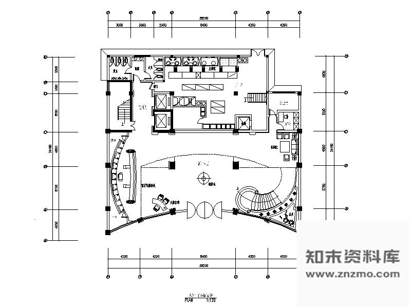 施工图知名连锁大酒店装修施工图