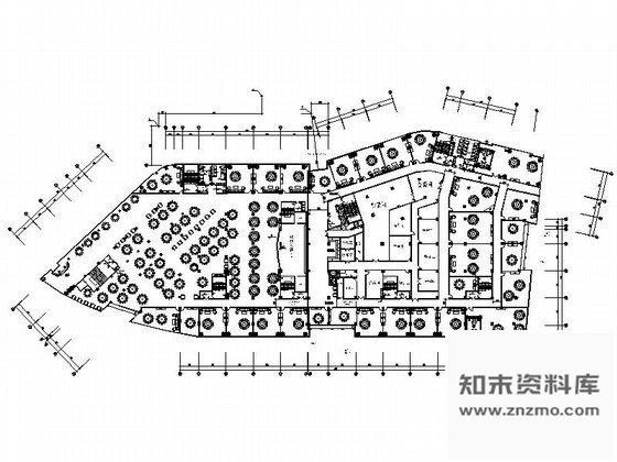 大型餐厅平面设计图