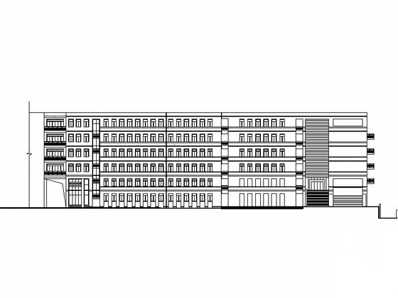 [青岛]某理工大学建筑系馆扩建建筑施工图